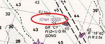 Since the question asks for the chart detail at the SOUTH end of the York Spit Channel