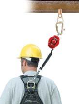 B Body Wear Body Wear: The personal protective equipment worn by the worker (Ex: full-body harness) AAnchorage/ Anchorage Connector Anchorage: Commonly referred to as a tie-off point (Ex: