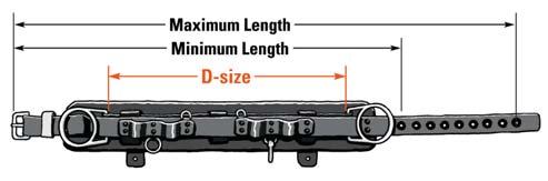 Miller Linemen s Belts Full-Floating Belts Full-floating belts allow for lateral movement of the D-saddle with D-rings during use.
