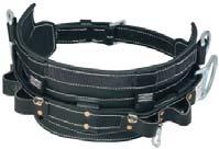 Linemen s Belt Sizing The degree of comfort a lineman receives from a belt depends on the construction of the belt and the location of the D-rings. For best fit, order by D-size.