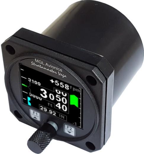 Vega ALT-5 Altimeter and Vertical Speed Indicator with a transponder compatible serial RS232 output Operating Manual English 1.