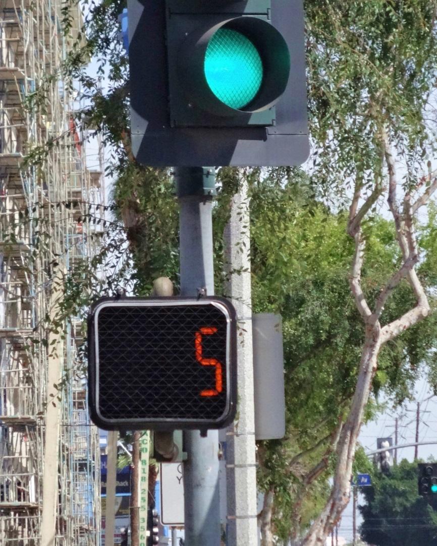 Traffic Signals (Cont.) Signal Density West Hollywood (1.89 sq. miles) = 32 per square mile Santa Monica (15.9 sq. miles) = 13 per square mile Burbank (17.