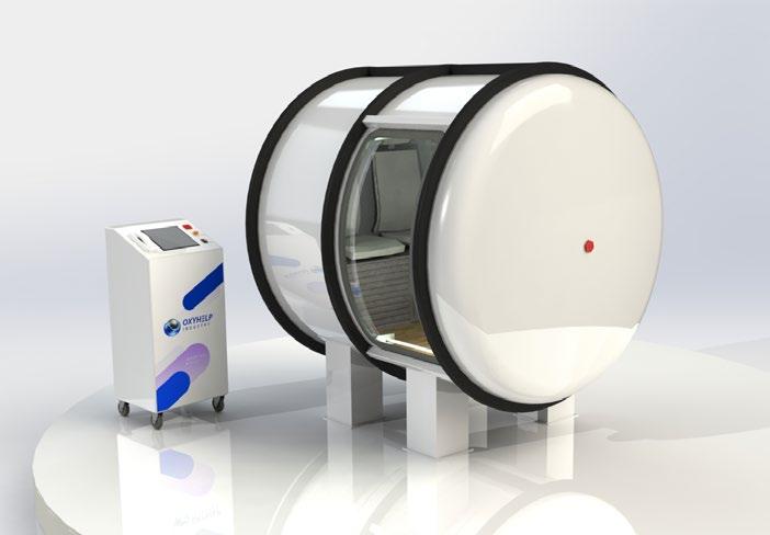 OXYLIFE C Multiplace Hyperbaric Chamber The OxyHelp OxyLife C Multiplace chamber is