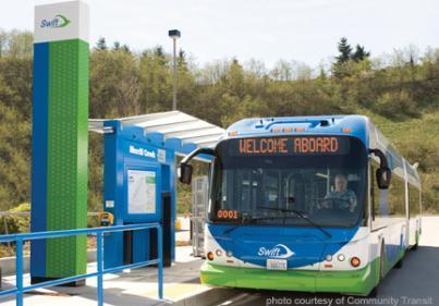 Swift, King & Snohomish Counties, WA Type of Transit BRT Year Built 2009 Operations Mixed