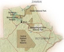 NORTHERN BOTSWANA SAFARI Highlights of this comfortable camping safari to Botswana are numerous and varied.