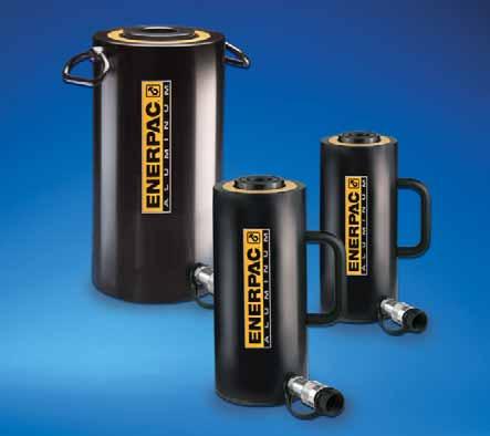 RC-, ollow luminum s Shown from left to right: RC-15010, RC-304 and RC-208 The Lightweight Solution for Tensioning and Testing s ll RC-cylinders are equipped with bolt-on removable hardened steel
