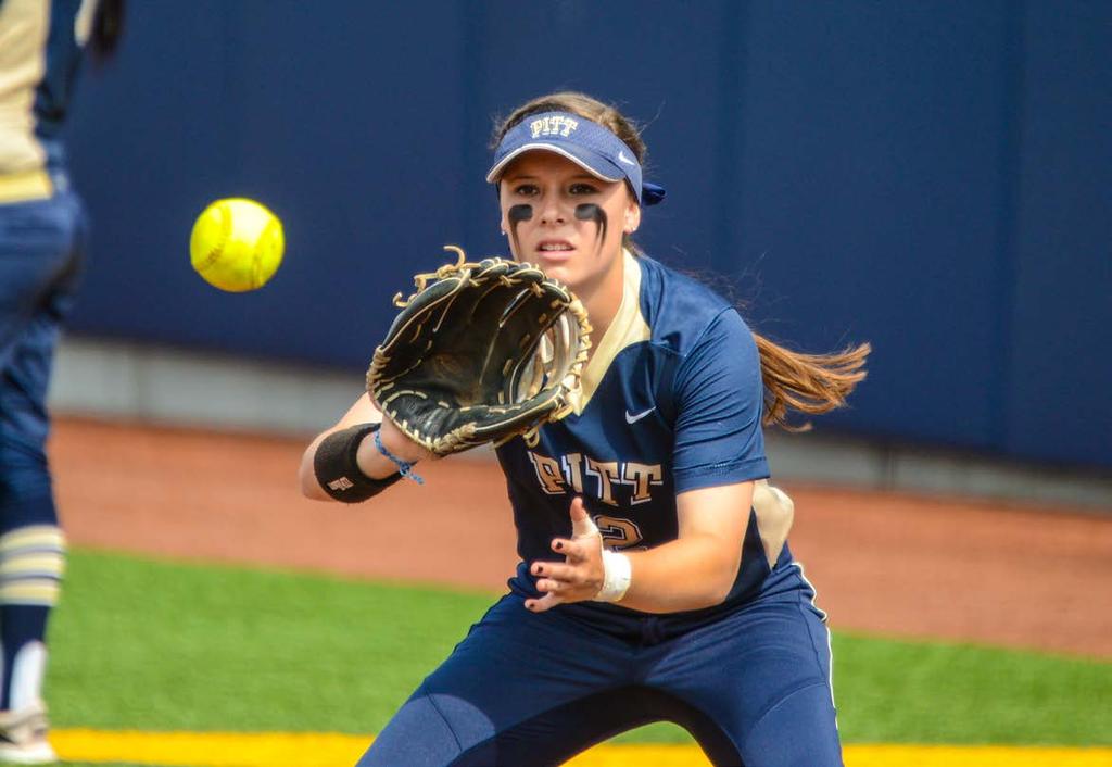 .. vs. Virginia [2/28/15] Walks... 3...at Ohio State [3/31/15] AS A SOPHOMORE (2015) Was a part of the first-ever Pitt softball team to reach the ACC Championship Game and NCAA Regional Final.