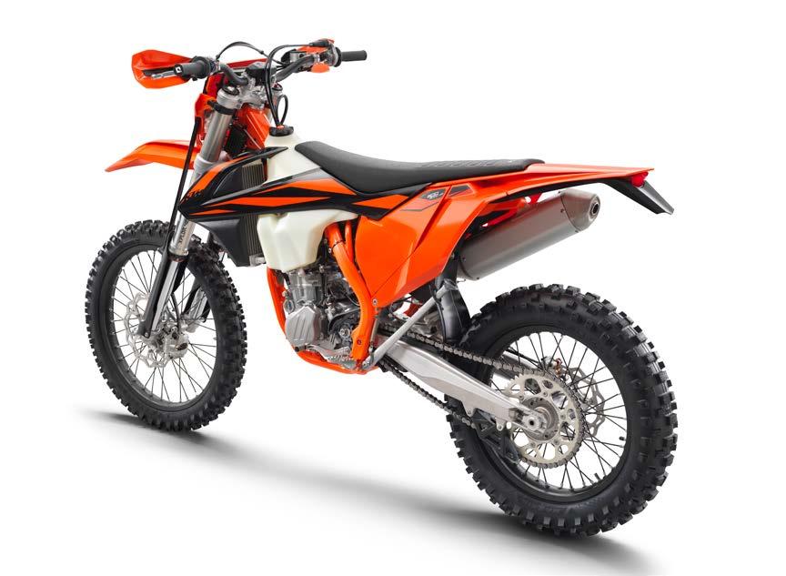 4-STROKE KTM 500 EXC-F No other competition Enduro offers more power than the KTM 500 EXC-F.