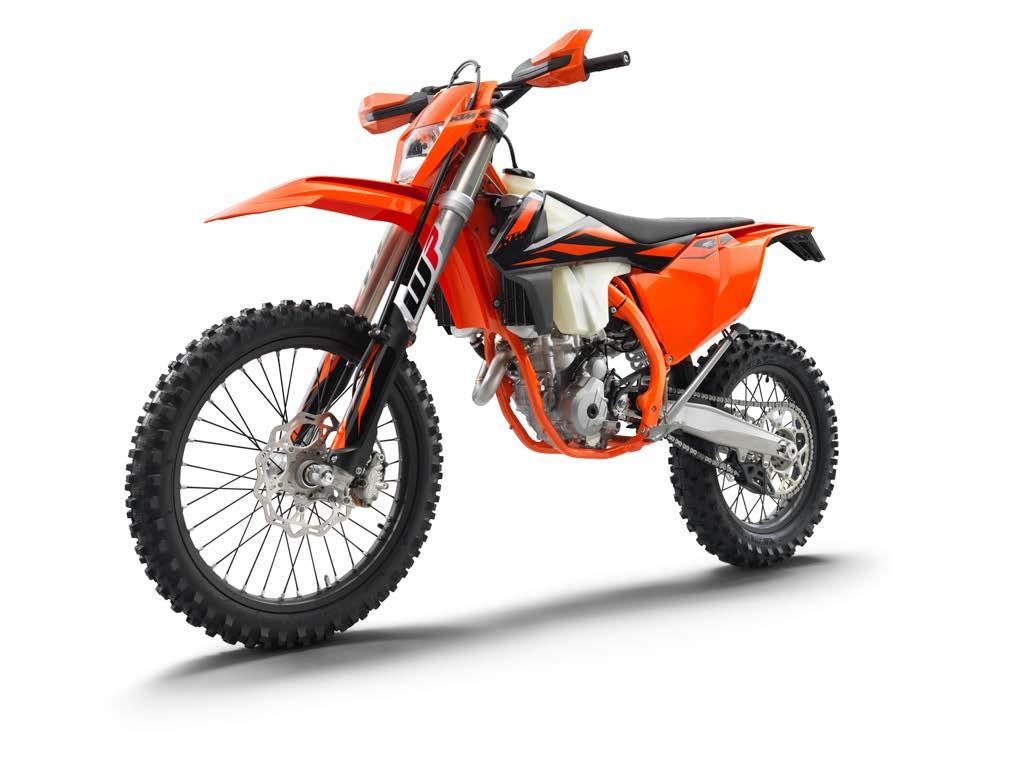 CHASSIS & SUSPENSION FORK All offroad competition models feature the proven WP Xplor 48 upside-down fork, which KTM developed jointly with the specialists of WP Suspension.