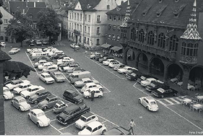 Cathedral Square in Freiburg AFTER