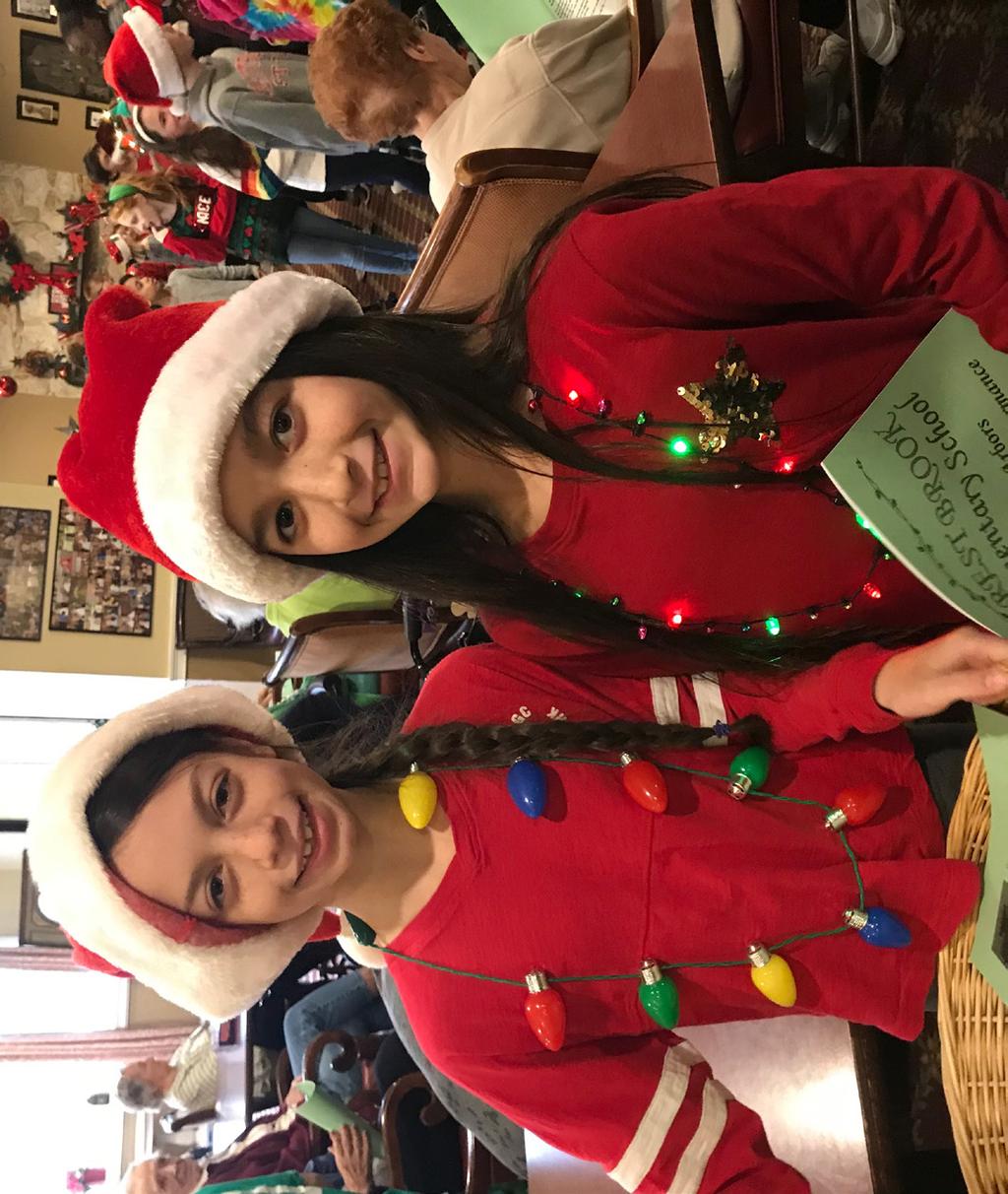FOREST BROOK ADVANCED CHORUS VISITS THE ARBORS OF HAUPPAUGE AND BRINGS LOTS OF HOLIDAY CHEER TO THEIR RESIDENTS!