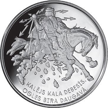 gadā Latvijas Banka laida apgrozībā arī divas 2 eiro piemiņas monētas monētu "Kurzeme" (apgrozībā no 14.11.2017.