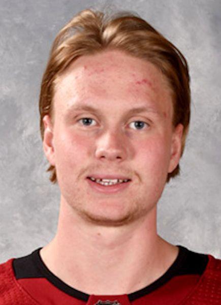 Jens Looke Right Wing -- shoots R Born Apr 11 1997 -- Gavle, Sweden [21 years ago] Height 6.