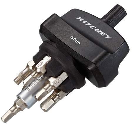Hex 3/4/5, Torx T-20/25, and Philips#1 5Nm max torque Bit holder included Torque Key display 111 accessories