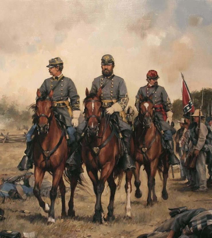 Thomas Jonathan "Stonewall" Jackson Always mystify, mislead, and surprise the enemy, if possible; and when you strike and overcome him, never let up the pursuit so long as your men have strength to
