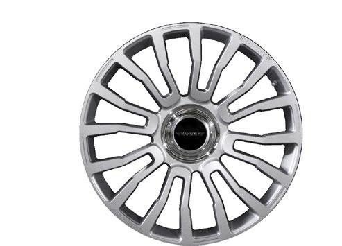 MANSORY WHEEL OPTIONS FOR YOUR MERCEDES-BENZ AMG G-CLASS FROM JULY 2012 MULTISPOKE wheel Equipped by permanently logo position cap tyres 21 inch ( Diamond silver ) 21 inch ( Diamond