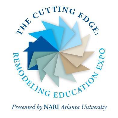 THE CUTTING EDGE May 2018 Atlanta Marriott Northwest at Galleria Our 8th Annual Cutting Edge: Remodeling Educational Expo, will offer four tracks,