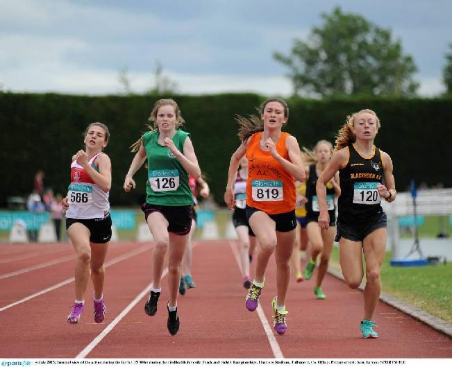 U/13 Hollie McCarthy, Liscarroll A.C. won bronze in the Girls U/13 60mH in a time of 10.09. Ailbhe Doherty, Ennis Track A.C. added to the gold medals when she won the 600m in a time of 1.41.
