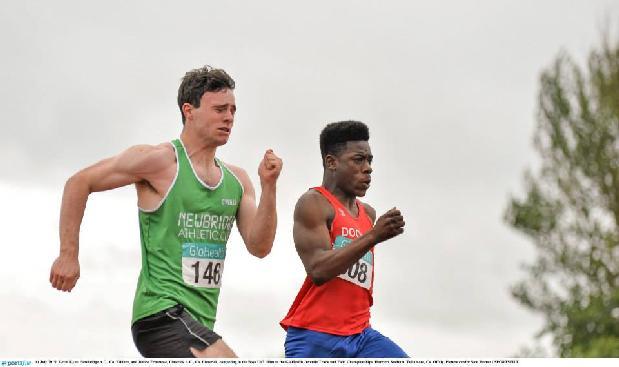 javelin out to 44.23m to set a new Championship Best Performance with Molly Healy, Leevale A.C. winning bronze in the High Jump (1.55m). Both Cathal Locke, Dooneen A.C. & Diarmuid Clancy, Abbey Striders A.