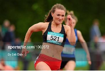 64 to smash the previous meet record of 11.9H set in 1983 by Olive Burke, FCJ Laurel Hill & equalled by Niamh Whelan, Presentation Waterford in 2008.