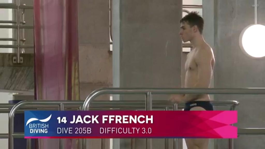 15 in Men s 3m just 10 points off his European Championship standard score. On 1m Jack scored 299.