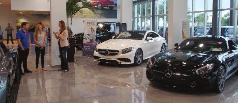 I thanked Mike Lucia, General Manager and Ailed Riverol, Services Director of Mercedes Benz of Pompano, for hosting the event as well as all of the employees of Mercedes Benz of Pompano who helped