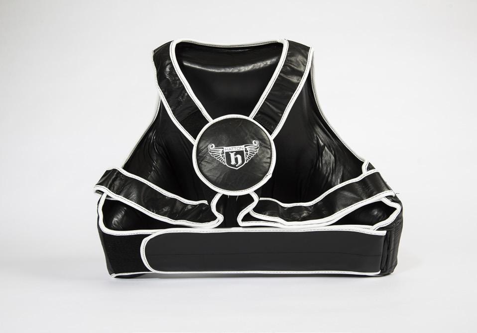 HATTON PRO LEATHER BODY BELT Hatton Boxing full body pad gives ultimate full body protection to trainers of any style.