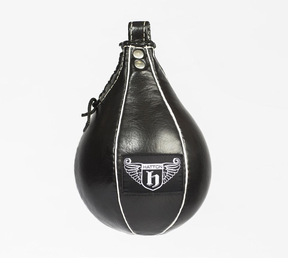 Like all Hatton Boxing equipment, the Speed Ball has been made to last, extra heavy duty leather and a reinforced nylon loop attachment ensure maximum durability and minimum wear HATTON PUNCHING BALL