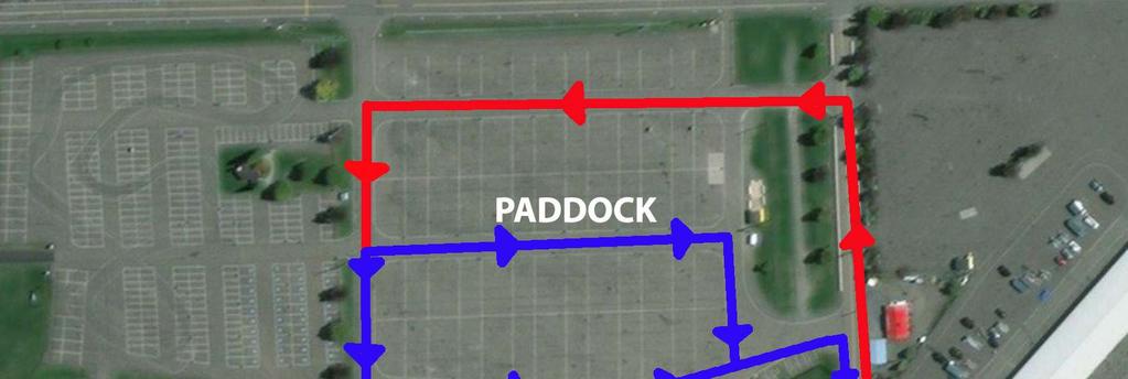 STAGING AND TRACK ENTRY: PLEASE NOTE --> Traffic in the paddock will be counterclockwise! Staging All participants will grid in the Cold Pits prior to their run group.