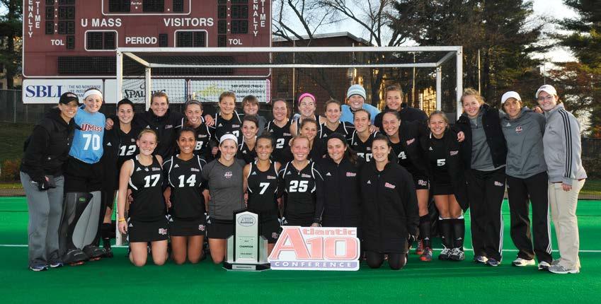 the second consecutive season. In her third year as head coach, Carla Tagliente led the program to the third-most wins in NCAA Division I field hockey and the No.