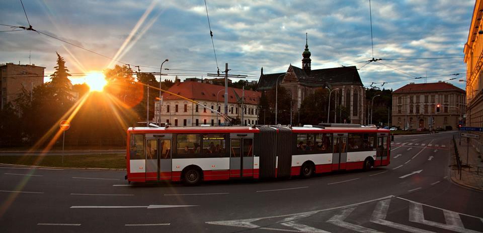 4 km of tram tracks 306 trams 54 km of trolleybus track (largest trolleybus network in the Czech