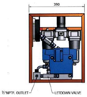 When the pump reaches the end of its stroke the spool valve in the air change over valve motor automatically shifts, reversing the pump direction; hence delivery flow is relatively smooth with only a
