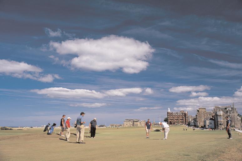 Golfer: Packages - Entry to the Scottish Golf Classic (stableford format) - Welcome gift bag including Scottish Golf Classic polo shirt - 5 Nights at the luxurious 5-star Fairmont St Andrews -