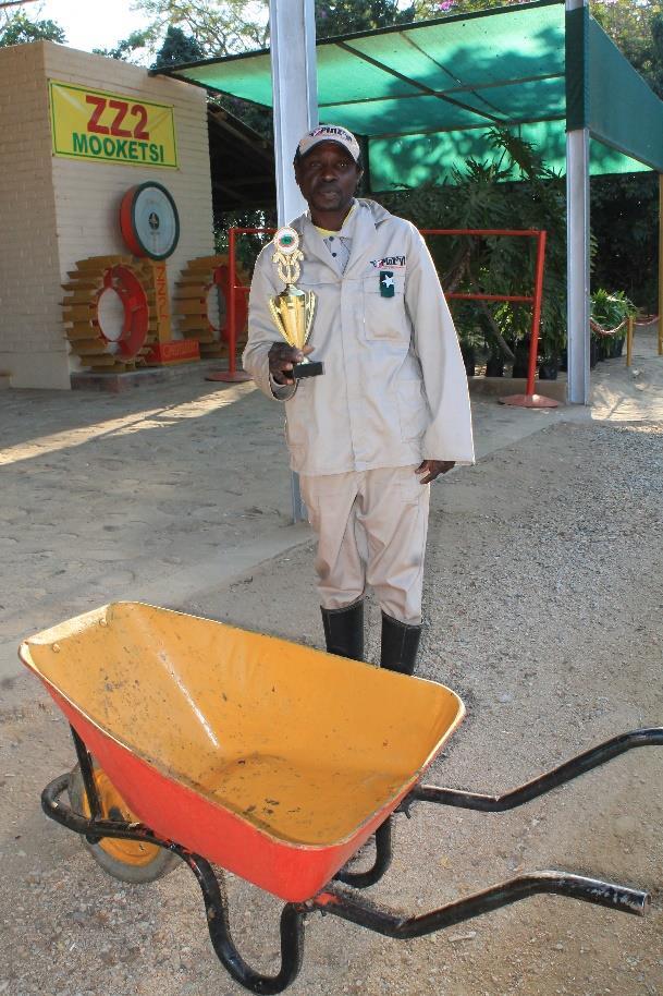 EDWARD MASINDI BAVENDA Edward Masindi Bavenda born 09 June 1967 in Venda started working at ZZ2 Livestock on the 3 rd of August 1999 as a cleaner; he is well known for his Christian devotion, a man