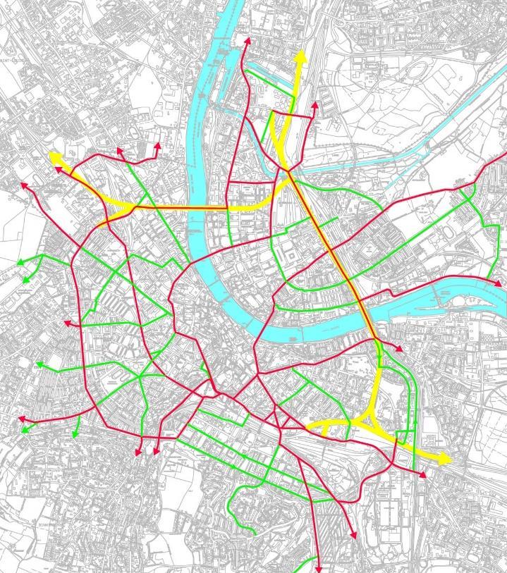A.1.2 The Street Network of Canton Basel-Stadt The street network of Canton Basel-Stadt consists of residential- and traffic oriented streets.