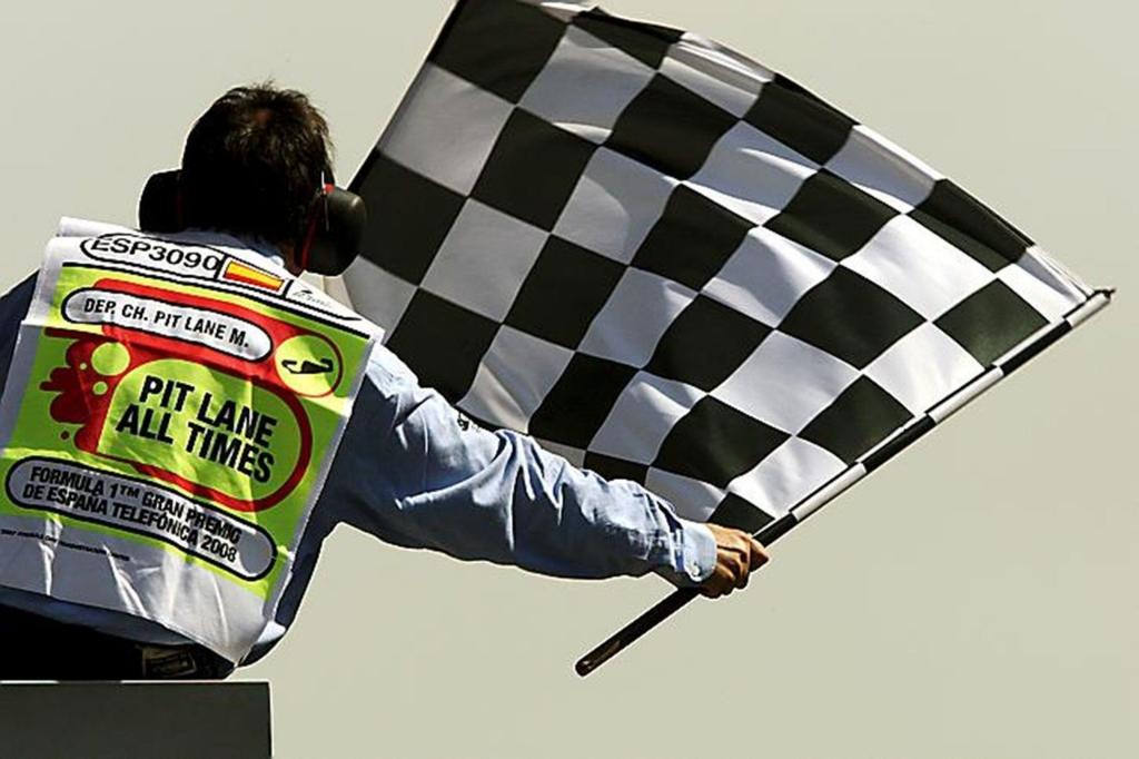 Flags Chequered Flag: Hooray!