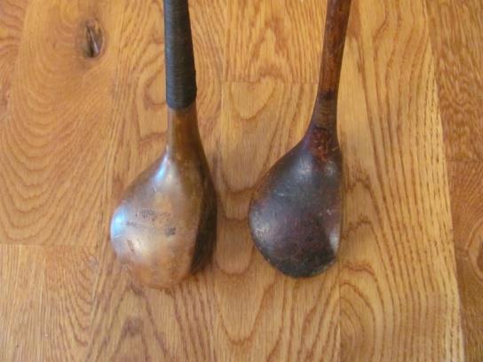 grip, circa 1905, a magnificent example of a Vardon club in outstanding orig. condition. Sale price @ $295 3.