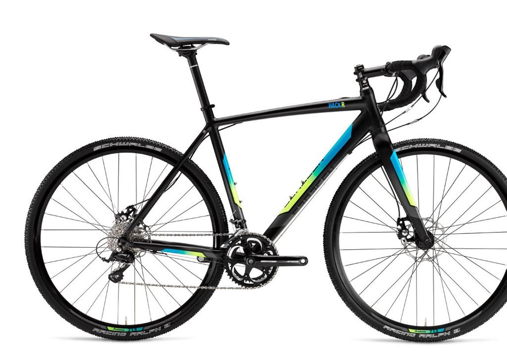 HACK R 799.99 HACK R (Race) is a cyclocross race bike pure and simple - designed for people wanting to get into the sport without spending a fortune.