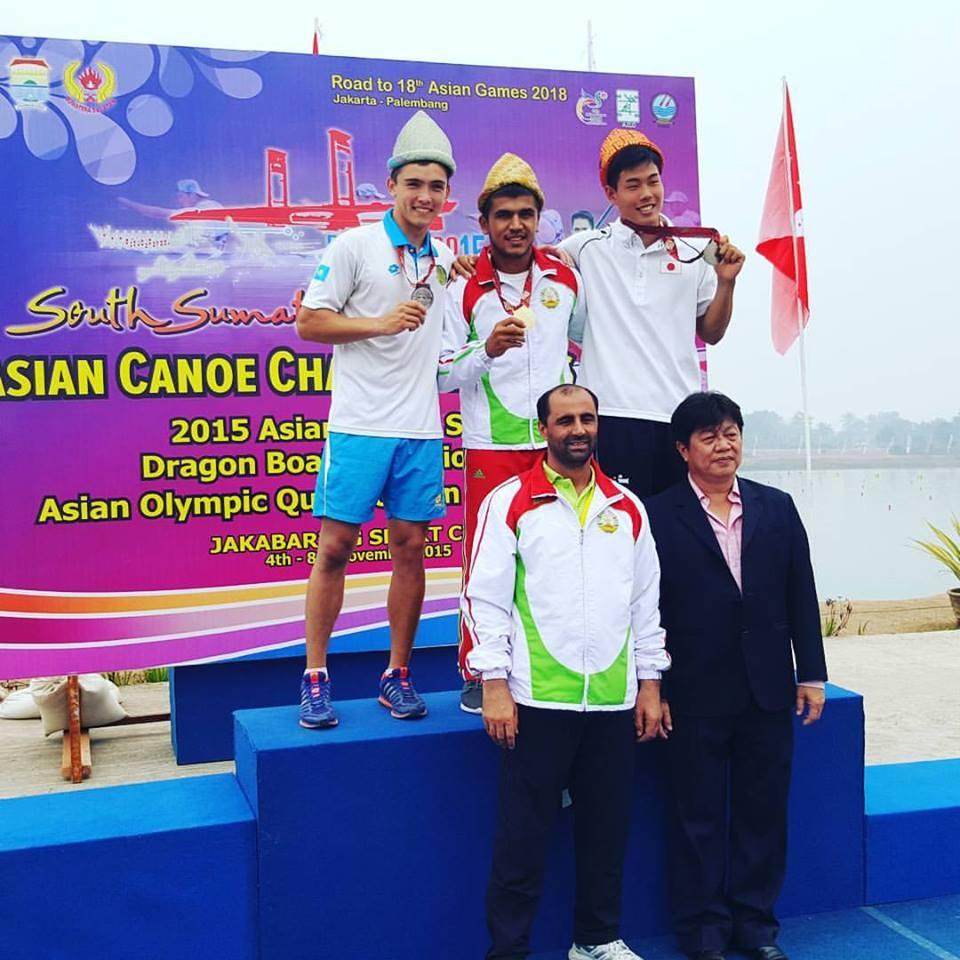 Two TIP athletes get medals in the Asian Championships in C1 1000m 1.2.