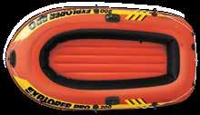PlaySeries EXPLORER EXPLORER PRO Welded oar locks (one on each side) PLAY SERIES All around grab line Inflatable