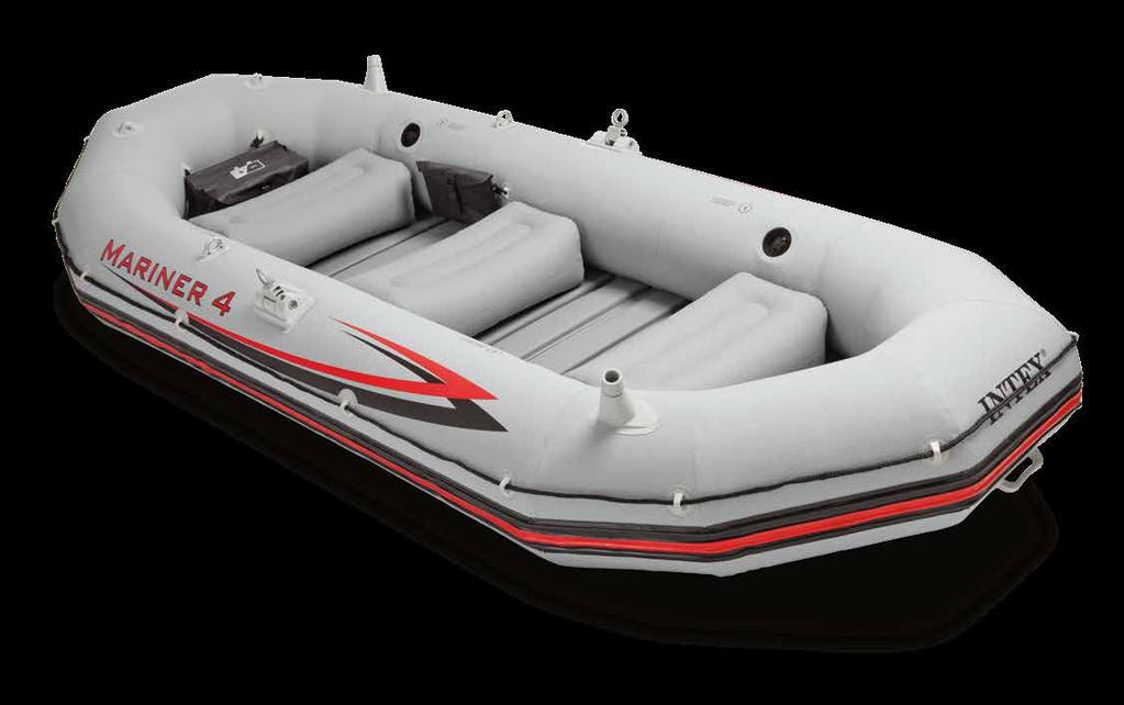 Made with 3 separate layers of material for extra strength and durability two outer layers of heavygauge PVC laminated to an inner layer of polyester mesh for extra reinforcement Inflatable keel for