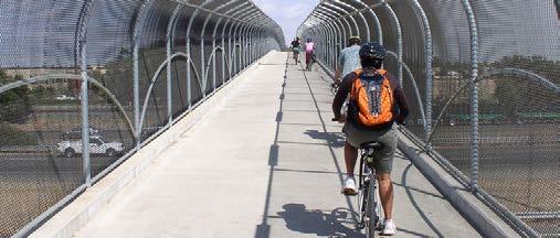 a higher degree of safety and comfort for path users. This is evidenced by the thousands of successful facilities around the United States with atgrade crossings.