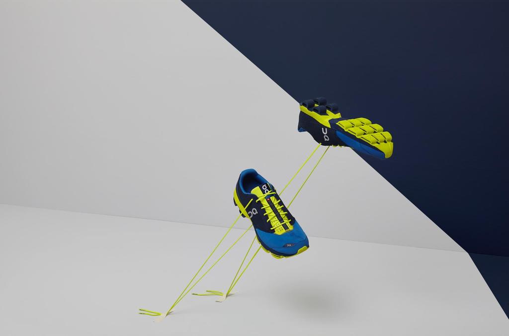 Cushioned landing, firm take off Can the running shoe be re-invented?