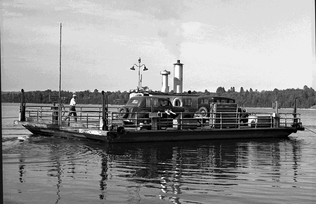 The ferry and her two slips along with the loading and unloading gates underwent many modifications some by Bill Porter s company from East Jordan.