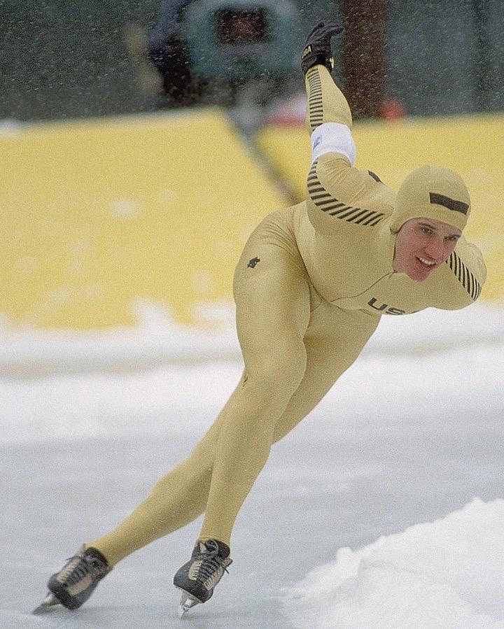 5) February, 1980: Eric Heiden and his coach, Diane Holum proved to the world that if an efuicient skater was intelligently conditioned (off- ice as well as on- ice) he could win EVERY speed skating