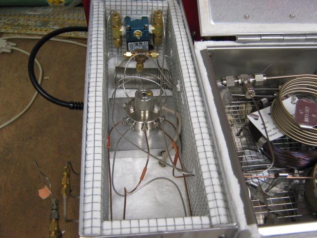 40 Muliple Gas#3 plus Sulfur GC Configuration A 10 port Valco gas sampling valve is mounted in the heated valve oven. The valve is plumbed as shown in the diagram.