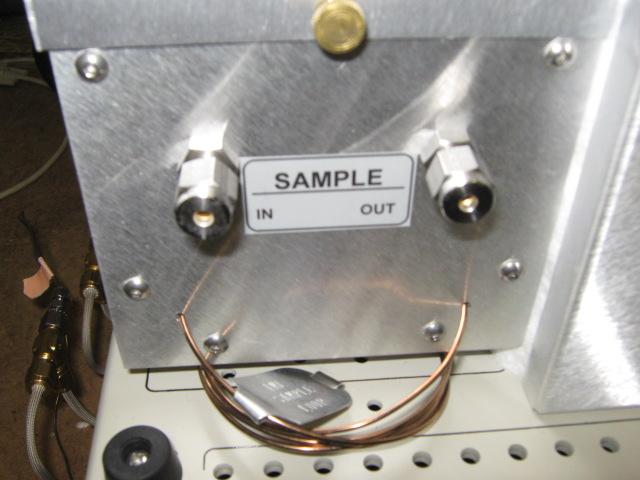 41 Muliple Gas#3 plus Sulfur GC Configuration The sample loop is loaded with new sample by
