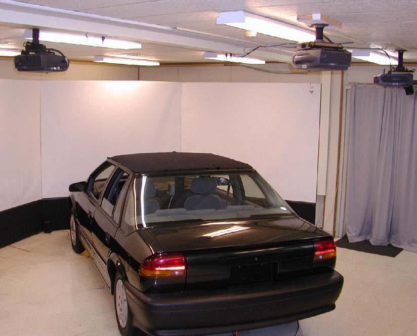 Knodler, Noyce, Fisher 10 Figure 7 UMass Human Performance Laboratory driving simulator. Simulated Environment An innovative research approach was employed in this research experiment.