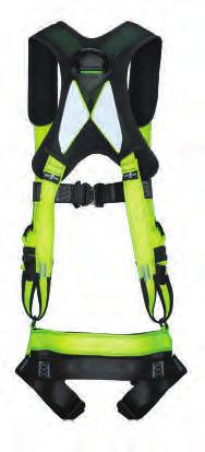 FS227 ENERGY HARNESS 18 Heavy duty rope access harness 1 dorsal D-ring and 2 front loops (to be