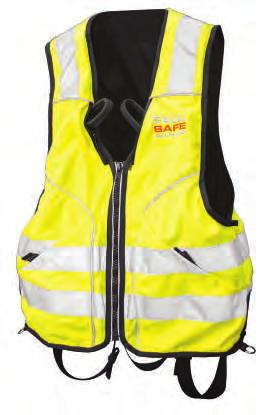 FS322 FALL PROTECTION VEST Available in colors 10, 20, 30, 40 Integrated safety harness Integrated shoulder pad for greater comfort Dorsal D-ring aluminum for attachment of fall arrest systems 2